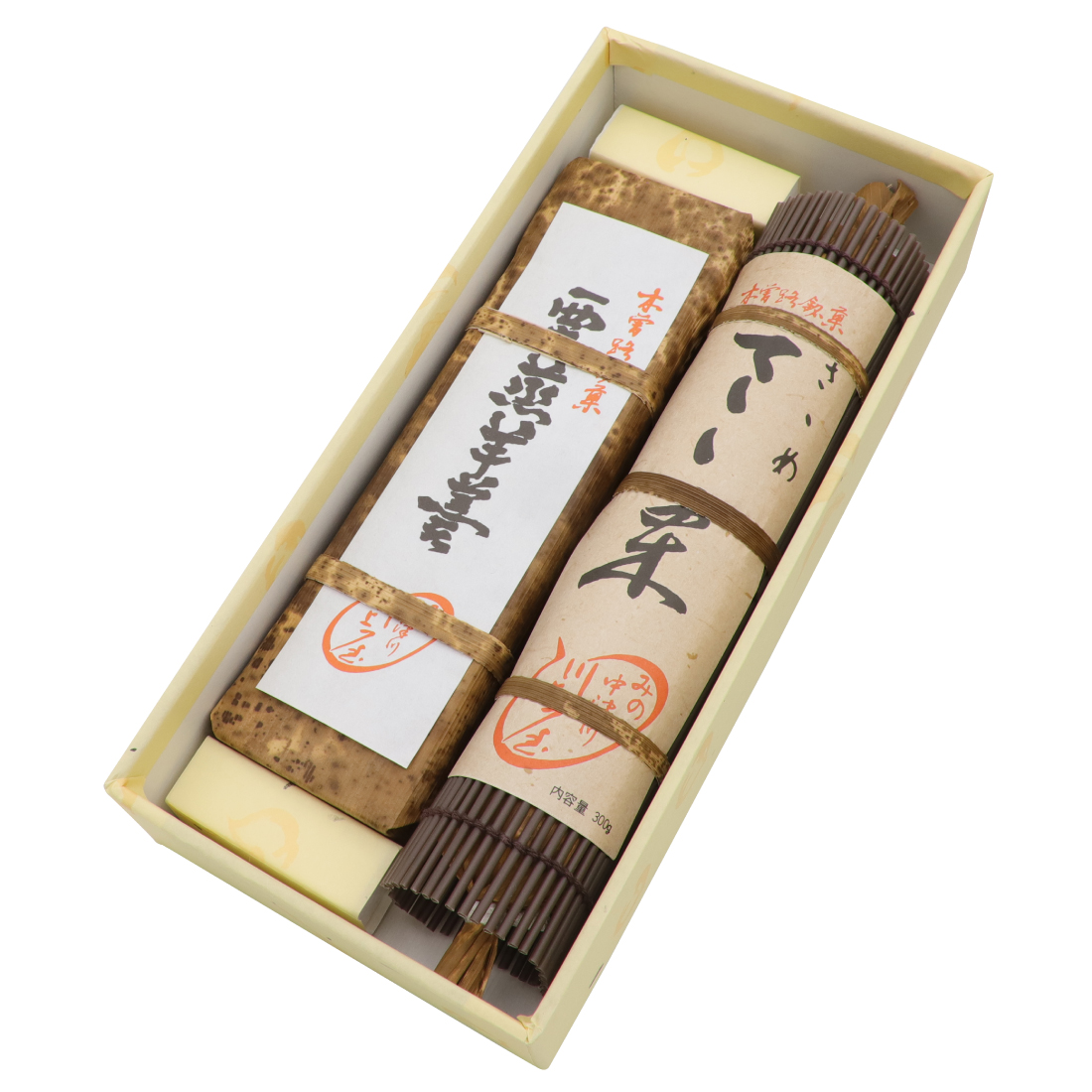 栗きんとん 川上屋 -栗きんとん発祥の地・中津川- 御菓子処 川上屋本店 / さゝめさゝ栗1本 栗蒸羊羹1本 詰合せ 【期間限定:9月～11月】